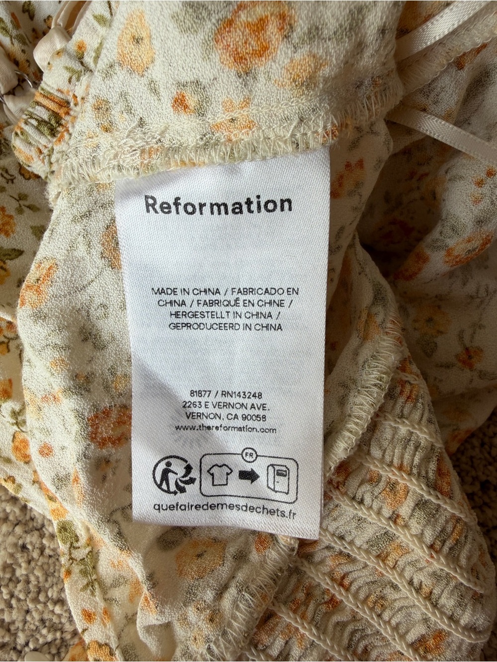 Reformation Tank Top - Picture 3 of 4